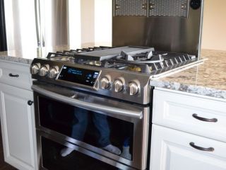 Island gas oven