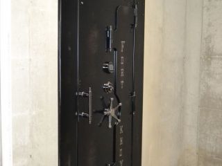Built in wall safe